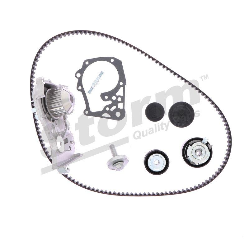 Pompe à eau + kit de courroie crantée STORM QUALITY PARTS 5550576KP