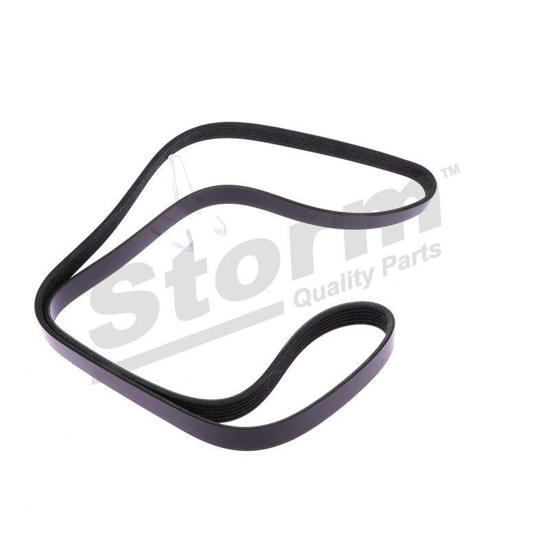 Courroie trapézoïdale à nervures STORM QUALITY PARTS STO6PK1688