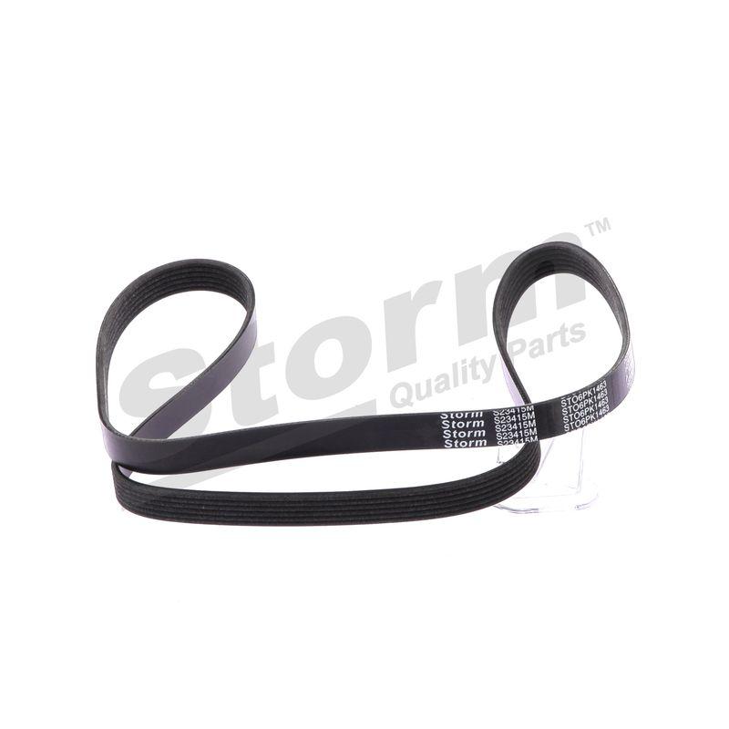 Courroie trapézoïdale à nervures STORM QUALITY PARTS STO6PK1463