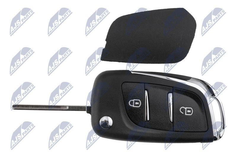Boîtier, clé de voiture NTY EZC-CT-106