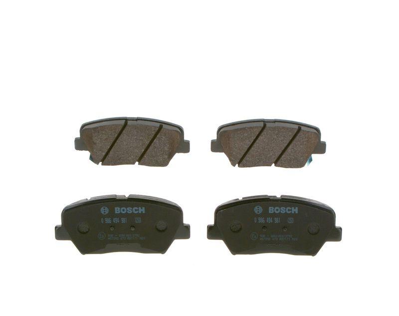 Kit de plaquettes de frein, frein à disque BOSCH 0 986 494 981