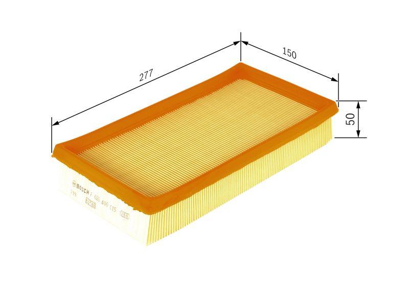 Filtre à air BOSCH F 026 400 015