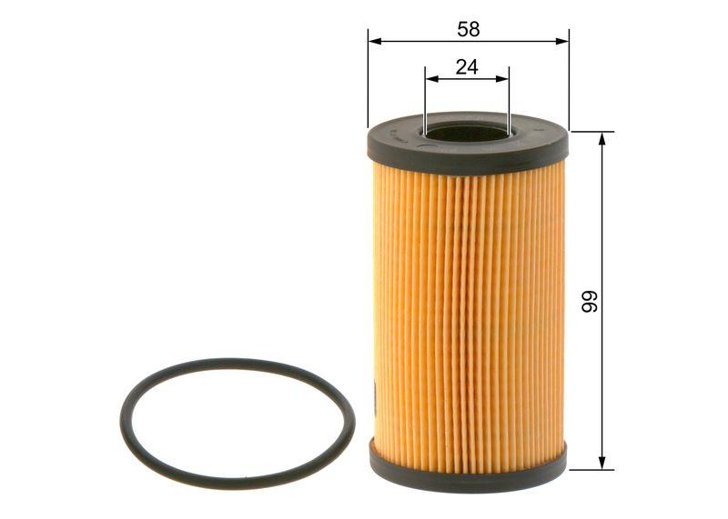 Filtre à huile BOSCH F026407275