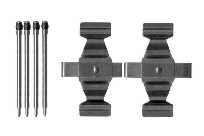 Kit d'accessoires, plaquette de frein à disque BOSCH 1987474411