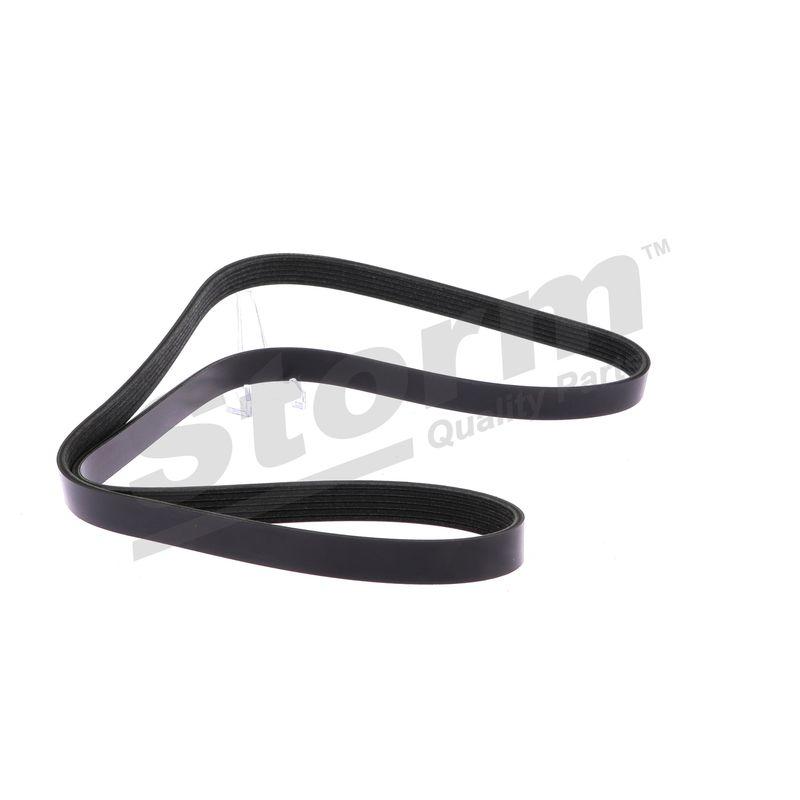 Courroie trapézoïdale à nervures STORM QUALITY PARTS STO6PK1563