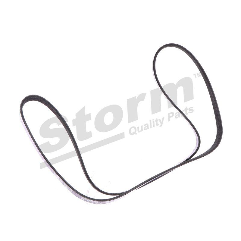 Courroie trapézoïdale à nervures STORM QUALITY PARTS STO6PK1453