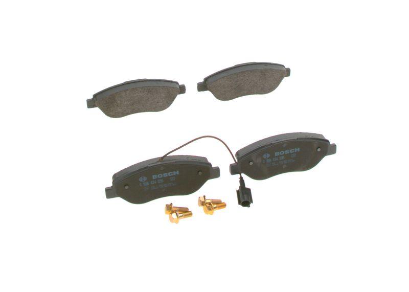 Kit de plaquettes de frein, frein à disque BOSCH 0 986 424 595