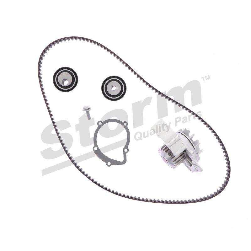 Pompe à eau + kit de courroie crantée STORM QUALITY PARTS 5550358KP