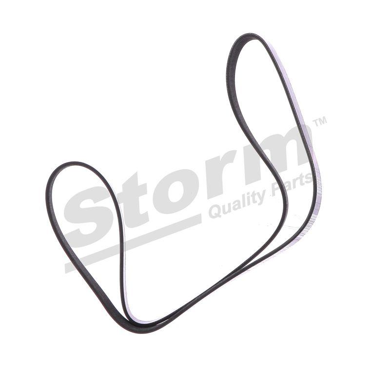 Courroie trapézoïdale à nervures STORM QUALITY PARTS STO6PK1438
