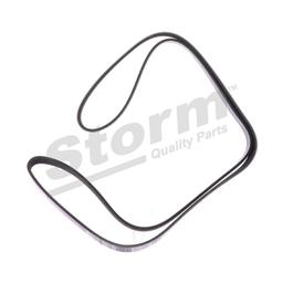 Courroie trapézoïdale à nervures STORM QUALITY PARTS STO6PK1775