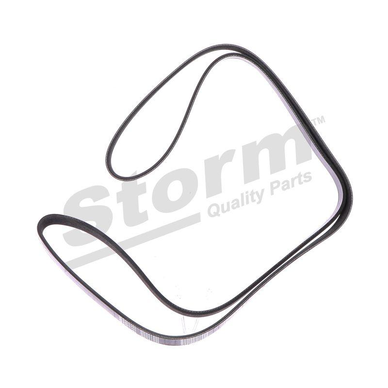 Courroie trapézoïdale à nervures STORM QUALITY PARTS STO6PK1775
