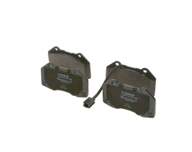 Kit de plaquettes de frein, frein à disque BOSCH 0 986 494 228