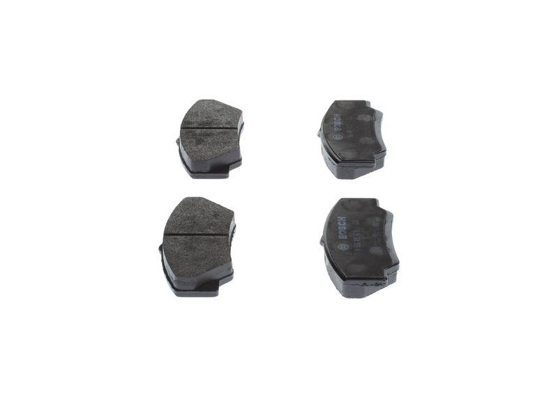 Kit de plaquettes de frein, frein à disque BOSCH 0 986 491 410