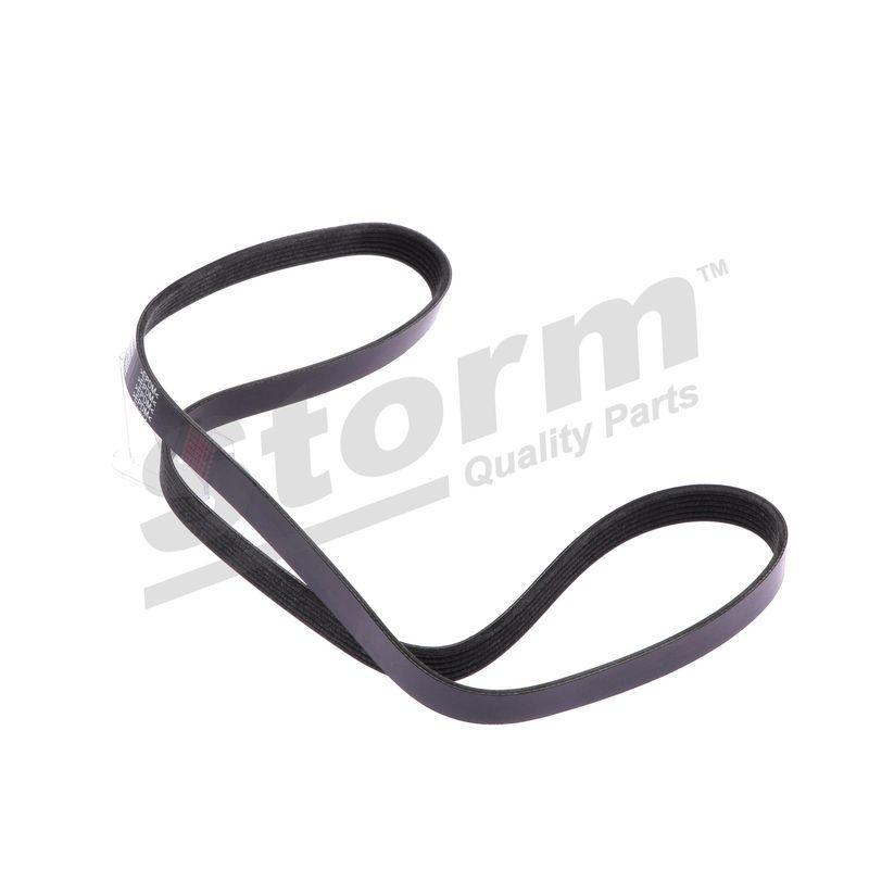 Courroie trapézoïdale à nervures STORM QUALITY PARTS STO6PK1453