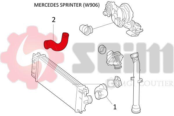 Gaine de suralimentation SEIM 981416