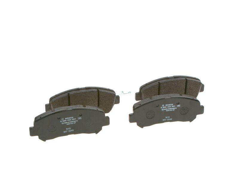 Kit de plaquettes de frein, frein à disque BOSCH 0 986 494 501