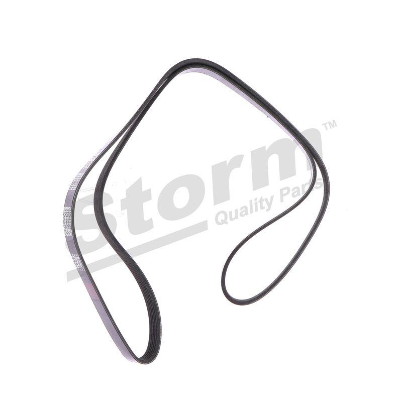 Courroie trapézoïdale à nervures STORM QUALITY PARTS STO6PK1600