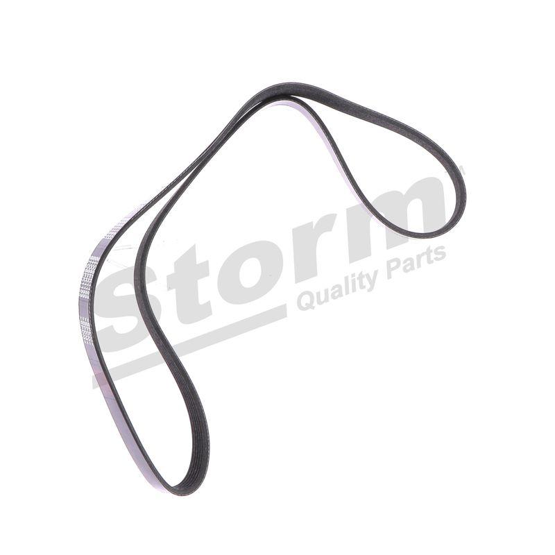 Courroie trapézoïdale à nervures STORM QUALITY PARTS STO6PK1153