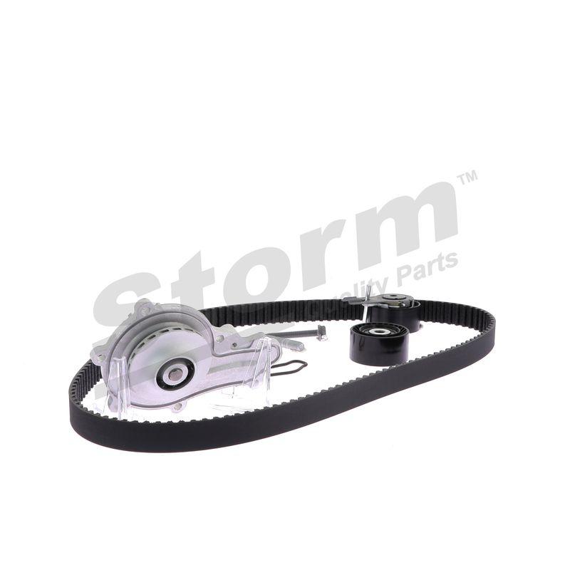 Pompe à eau + kit de courroie crantée STORM QUALITY PARTS 904487KP