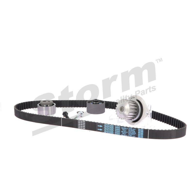 Pompe à eau + kit de courroie crantée STORM QUALITY PARTS 5550111KP