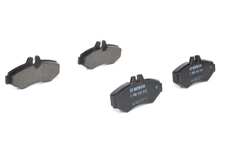 Kit de plaquettes de frein, frein à disque BOSCH 0 986 424 516