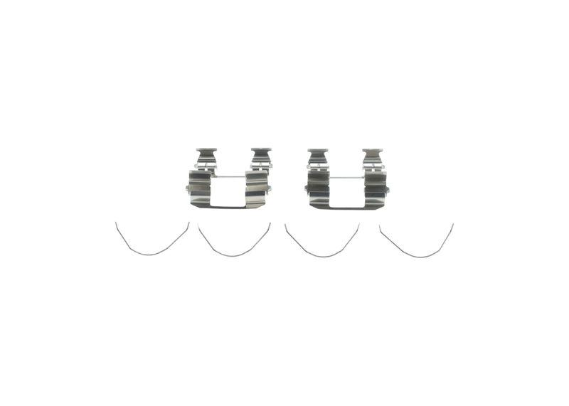 Kit d'accessoires, plaquette de frein à disque BOSCH 1987474466
