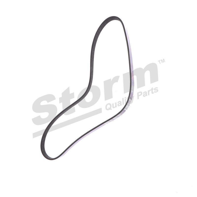 Courroie trapézoïdale à nervures STORM QUALITY PARTS STO6PK1019