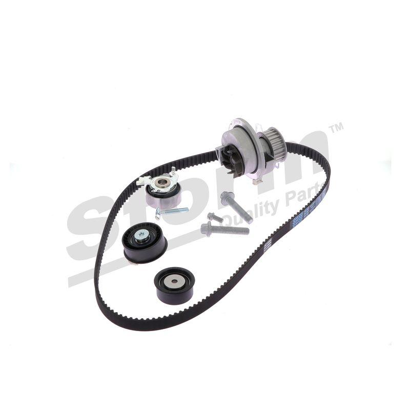 Pompe à eau + kit de courroie crantée STORM QUALITY PARTS 904388KP