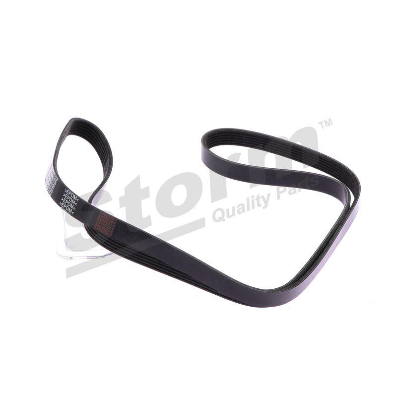 Courroie trapézoïdale à nervures STORM QUALITY PARTS STO6PK1725