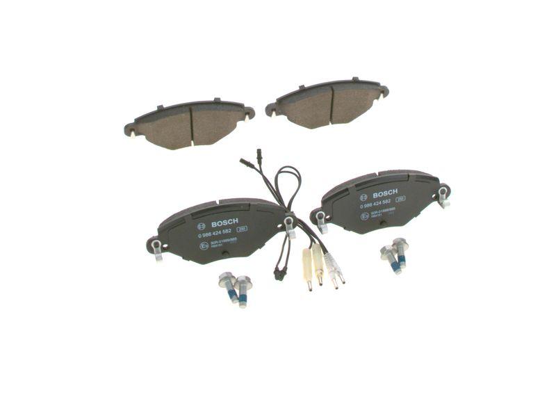 Kit de plaquettes de frein, frein à disque BOSCH 0 986 424 582