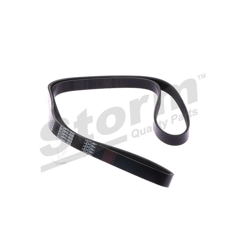 Courroie trapézoïdale à nervures STORM QUALITY PARTS STO6PK1600