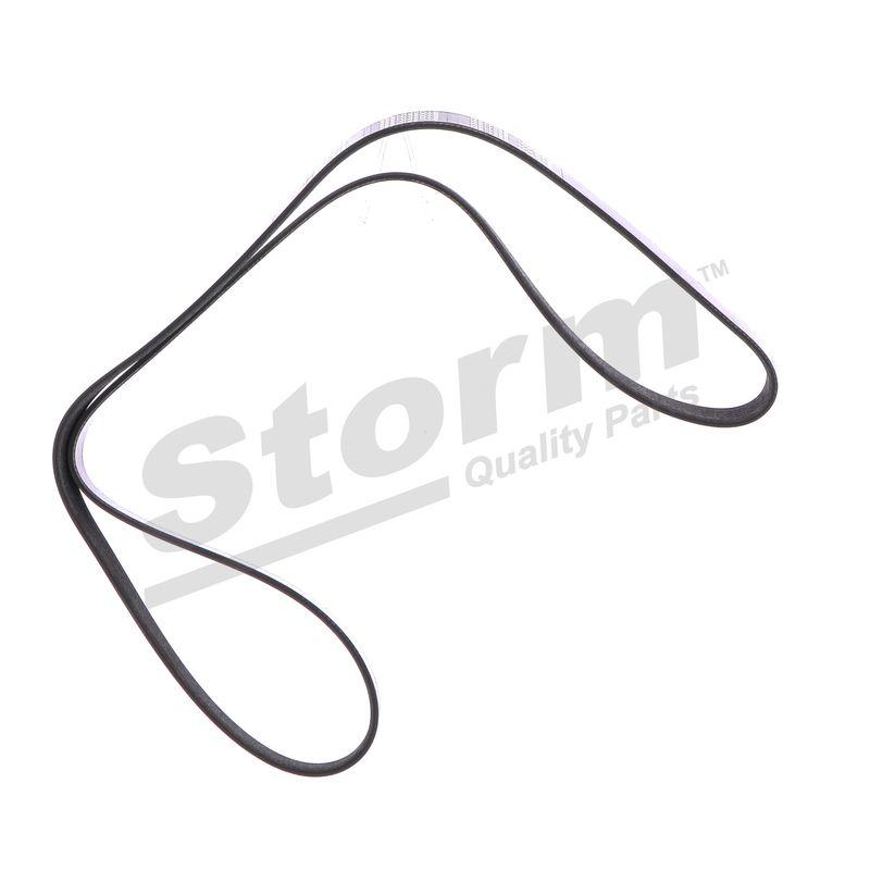 Courroie trapézoïdale à nervures STORM QUALITY PARTS STO6PK1563
