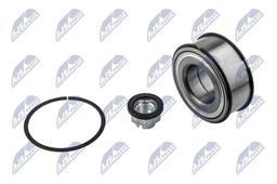 Kit de roulements de roue NTY KLP-RE-016