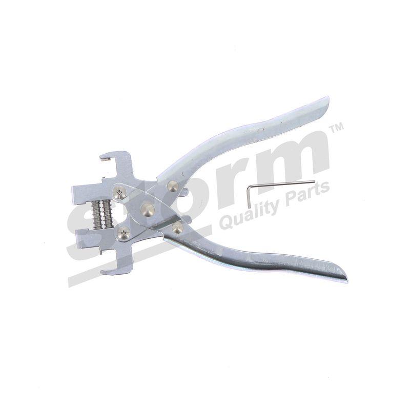 Jeu de chasses, goupilles tendeurs-charnière de porte STORM QUALITY PARTS CGP1