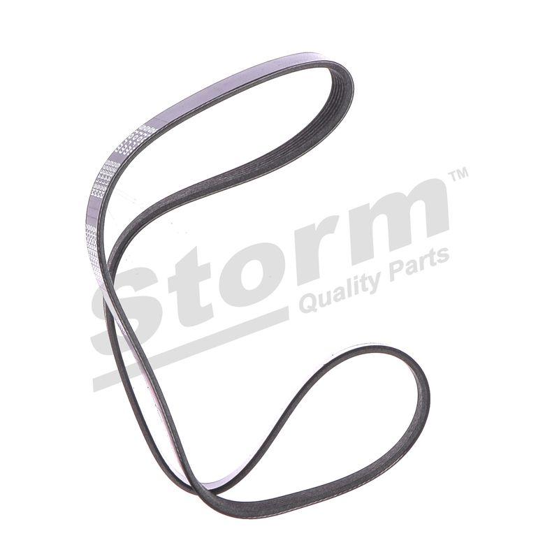 Courroie trapézoïdale à nervures STORM QUALITY PARTS STO6PK1050