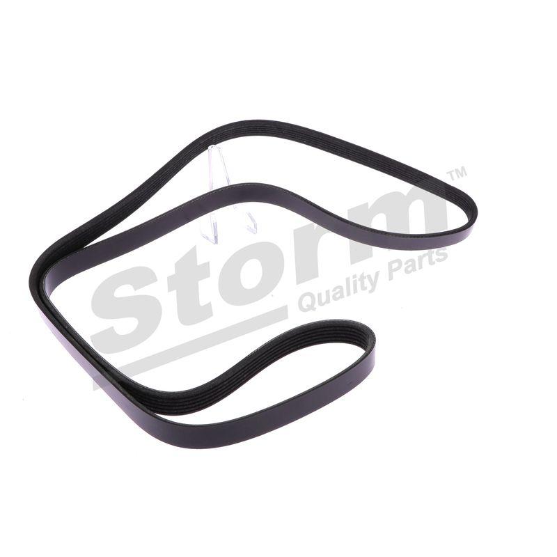 Courroie trapézoïdale à nervures STORM QUALITY PARTS STO6PK1688