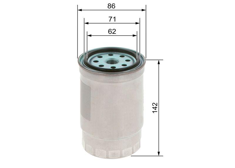 Filtre à carburant BOSCH 1 457 434 511