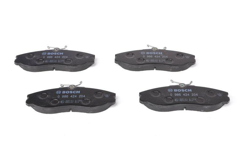 Kit de plaquettes de frein, frein à disque BOSCH 0986424204