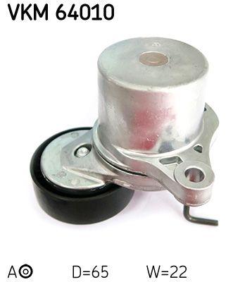 Tendeur de courroie, courroie trapézoïdale à nervures SKF VKM 64010
