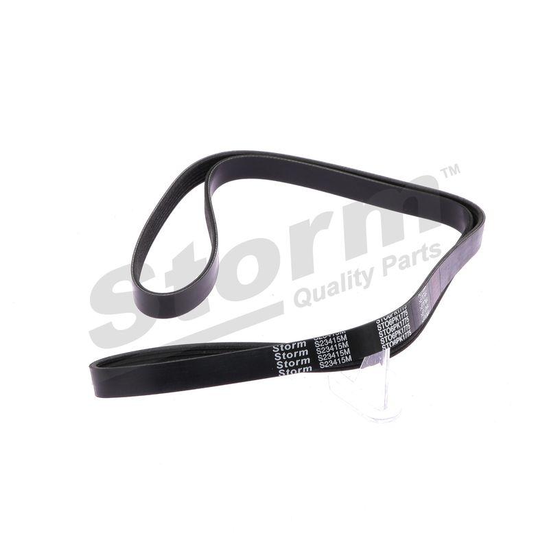Courroie trapézoïdale à nervures STORM QUALITY PARTS STO6PK1775