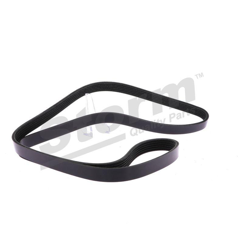 Courroie trapézoïdale à nervures STORM QUALITY PARTS STO6PK1638