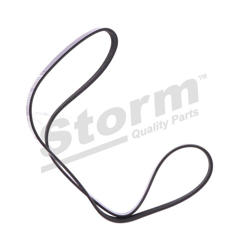 Courroie trapézoïdale à nervures STORM QUALITY PARTS STO5PK1200