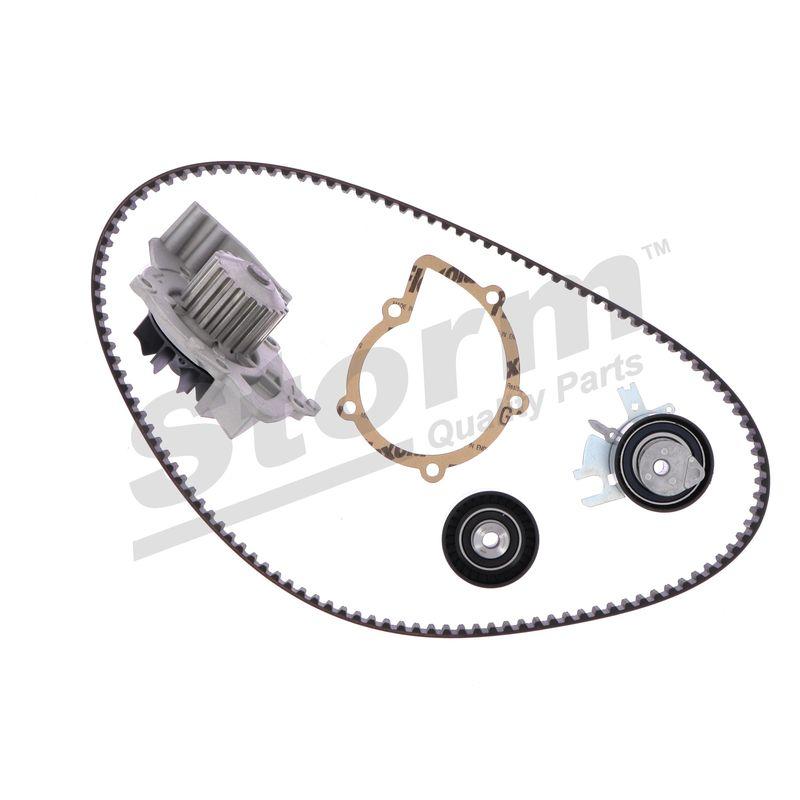 Pompe à eau + kit de courroie crantée STORM QUALITY PARTS 904595KP