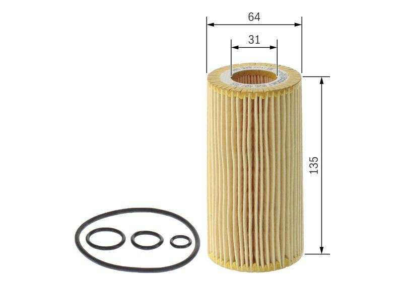 Filtre à huile BOSCH F026407319