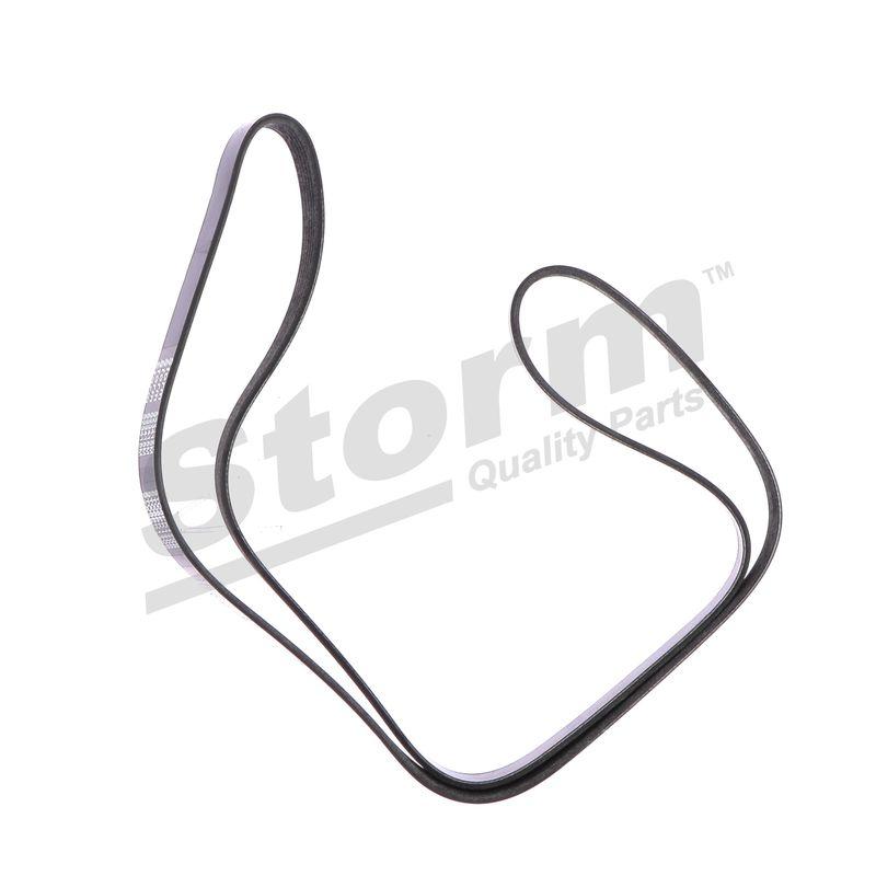 Courroie trapézoïdale à nervures STORM QUALITY PARTS STO6PK1708