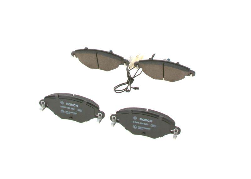 Kit de plaquettes de frein, frein à disque BOSCH 0 986 424 582