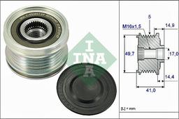 Poulie roue libre, alternateur Schaeffler INA 535 0101 10