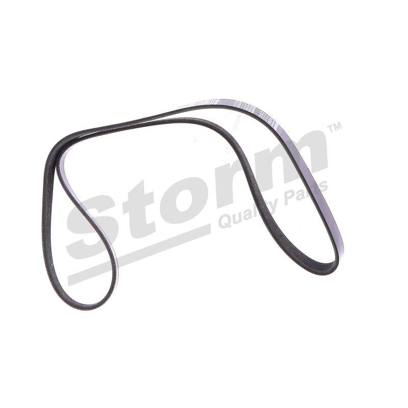 Courroie trapézoïdale à nervures STORM QUALITY PARTS STO6PK1183