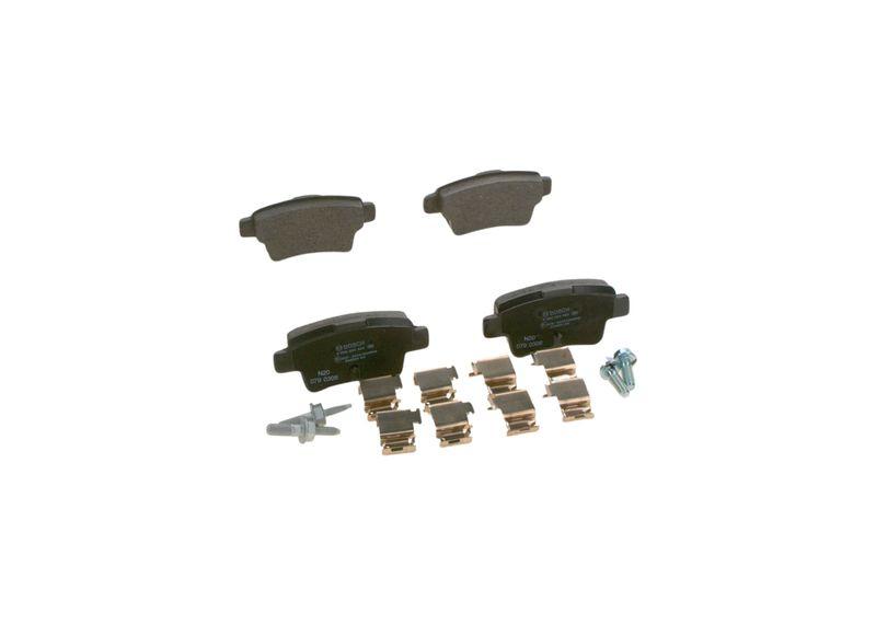 Kit de plaquettes de frein, frein à disque BOSCH 0 986 494 222