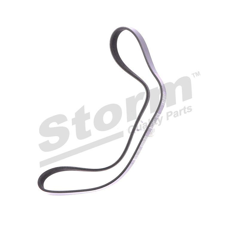 Courroie trapézoïdale à nervures STORM QUALITY PARTS STO6PK1013